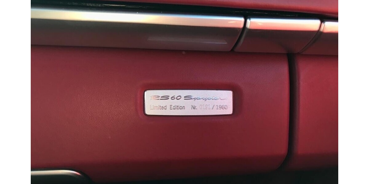 Porsche Boxster S RS 60 Spyder limited edition 150.400 km 34.999 &euro; Grenzach-Wyhlen 79639