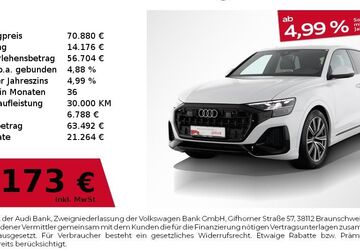 Audi Q8 19.328 km 69.880 &euro; Nürnberg 90441