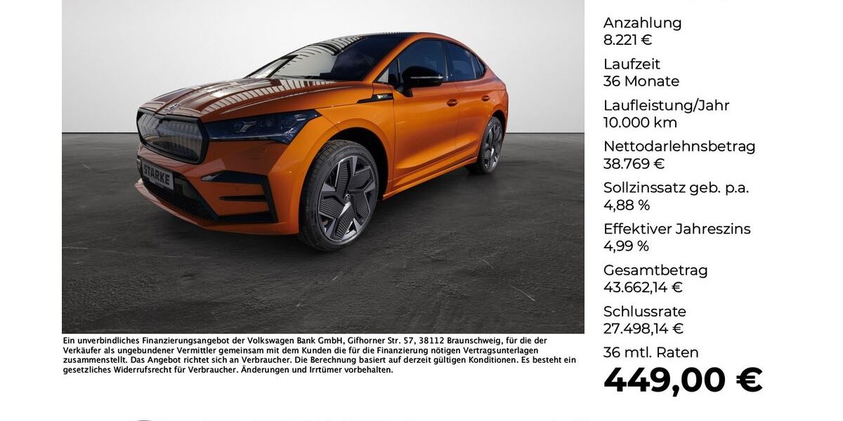 Skoda Enyaq 7.138 km 45.990 &euro; Georgsmarienhütte 49124