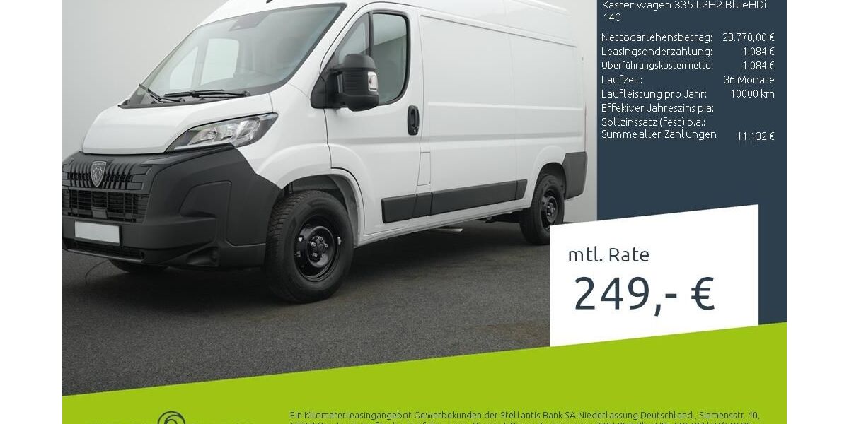 Peugeot Boxer 8.184 km 28.770 &euro; Bocholt 46395