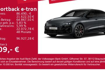 Audi S6 e-tron 10.046 km 86.490 &euro; Gersthofen 86368