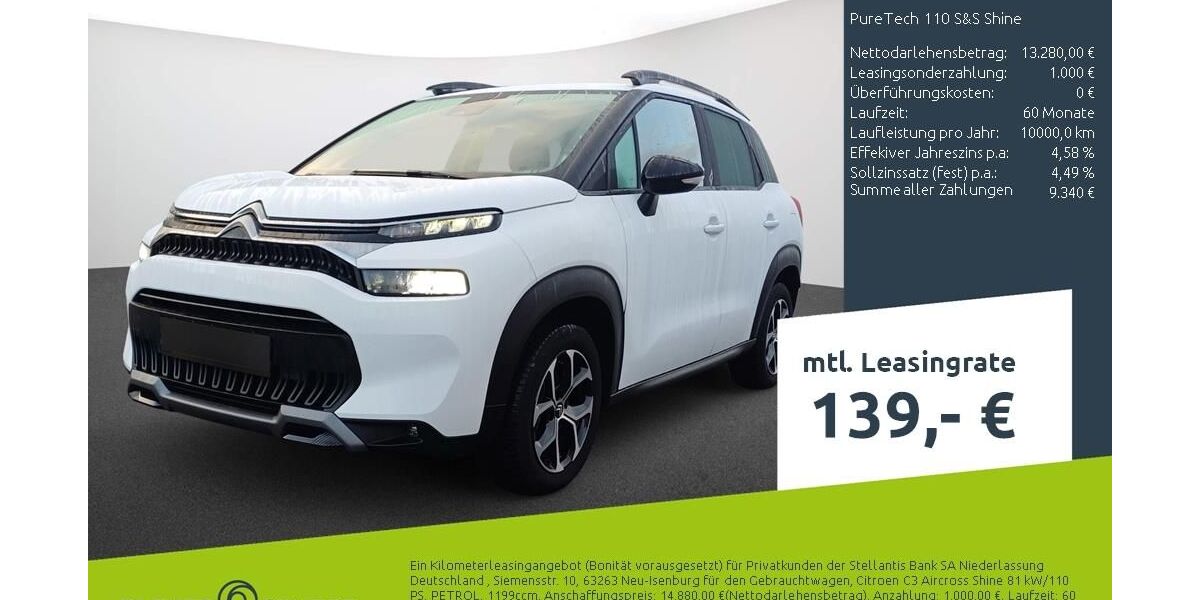 Citroen C3 Aircross 14.661 km 13.344 &euro; Borken 46325
