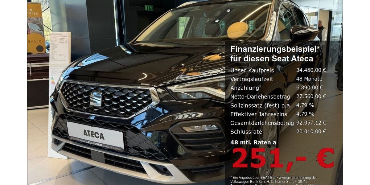 Seat Ateca 4.810 km 34.450 &euro; Villingen-Schwenningen 78052