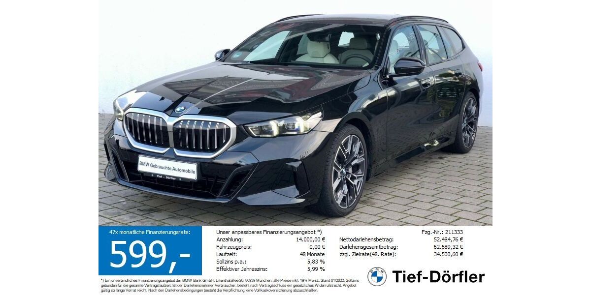 BMW 540 15.826 km 64.890 &euro; Marktsteft 97342