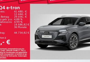 Audi Q4 e-tron 2.346 km 41.480 &euro; München 81825