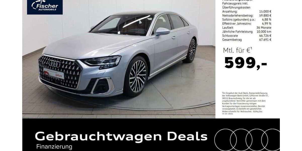 Audi A8 42.949 km 74.880 &euro; Ursensollen 92289