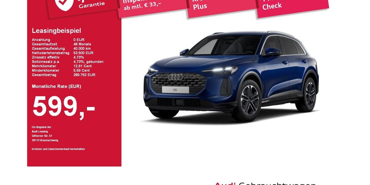 Audi Q5 27.477 km 51.850 &euro; Plattling 94447