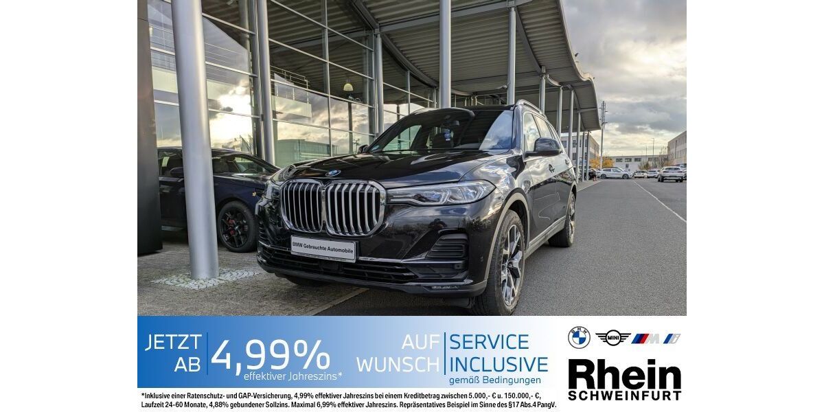 BMW X7 27.478 km 70.890 &euro; Schweinfurt 97424