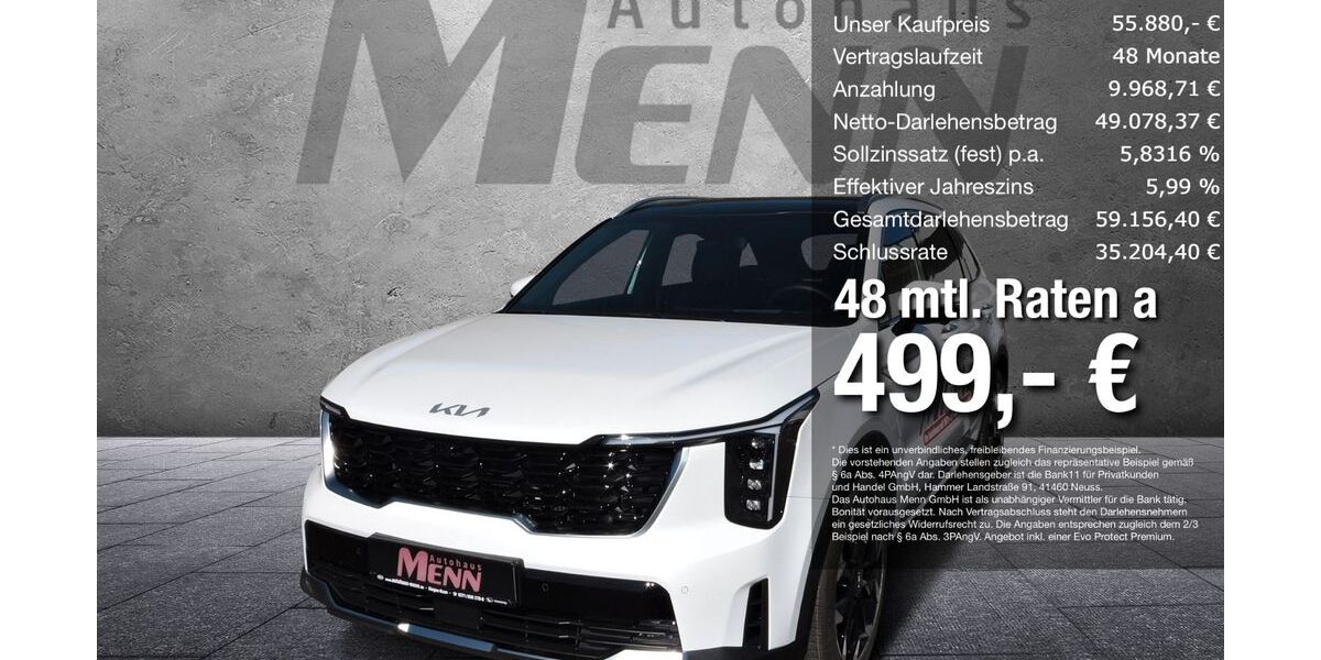 Kia Sorento 17.000 km 55.880 &euro; Siegen 57074