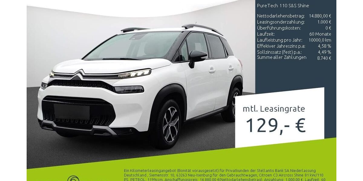 Citroen C3 Aircross 16.376 km 14.460 &euro; Borken 46325
