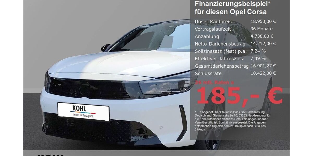 Opel Corsa 9.200 km 18.950 &euro; Aachen 52078