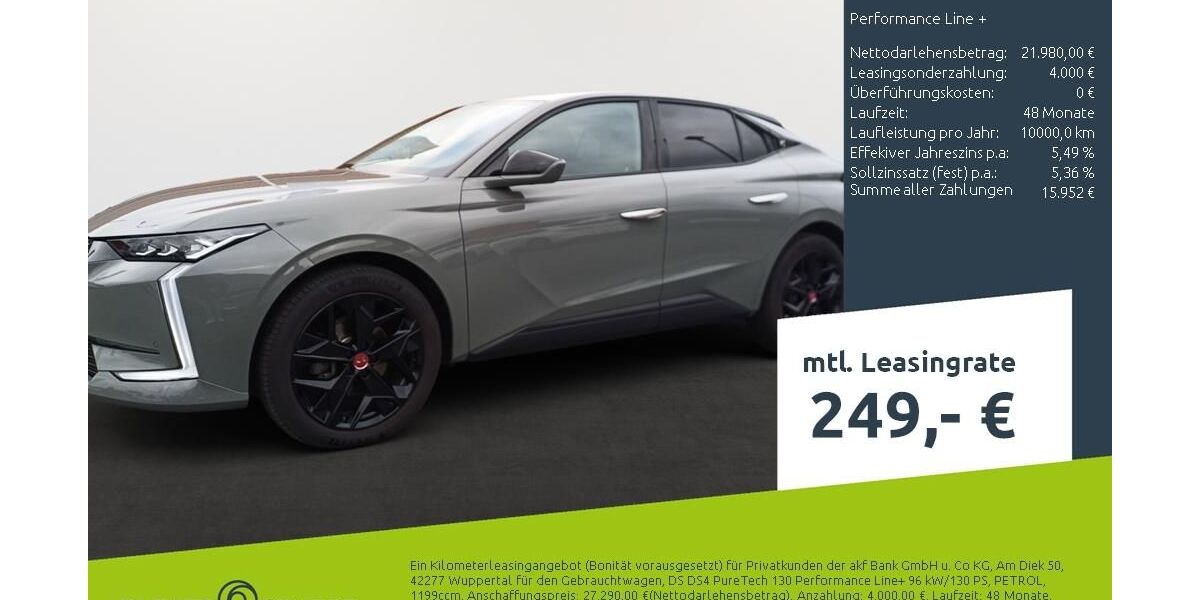 DS Automobiles DS4 9.932 km 19.370 &euro; Borken 46325