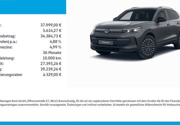 VW Tiguan 19.013 km 37.999 &euro; Leinefelde-Worbis/DE 37327