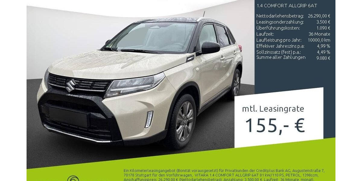 Suzuki Vitara 4.912 km 26.290 &euro; Dülmen 48249