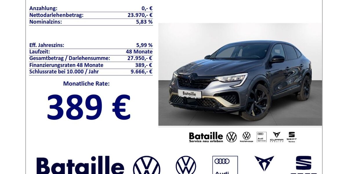Renault Arkana 64.016 km 23.470 &euro; Jülich 52428