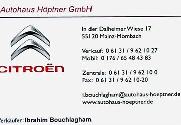 Citroen Berlingo 12.604 km 21.799 &euro; Mainz 55120