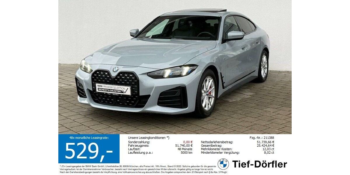 BMW 430 Gran Coupé 25.950 km 47.990 &euro; Marktsteft 97342