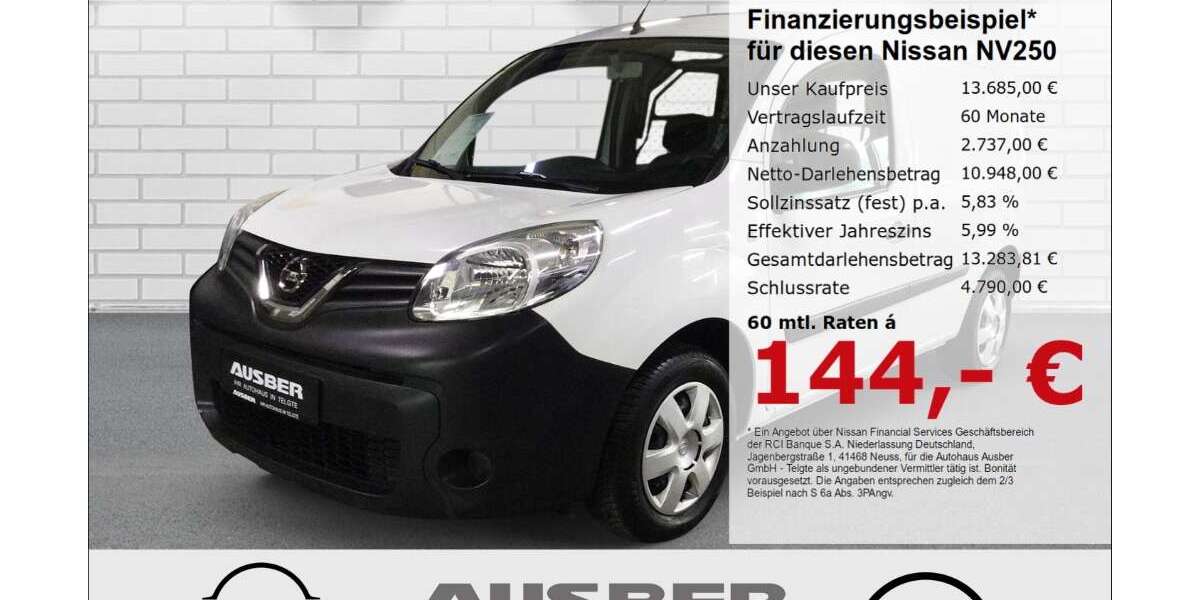 Nissan NV250 75.162 km 13.685 &euro; Telgte 48291
