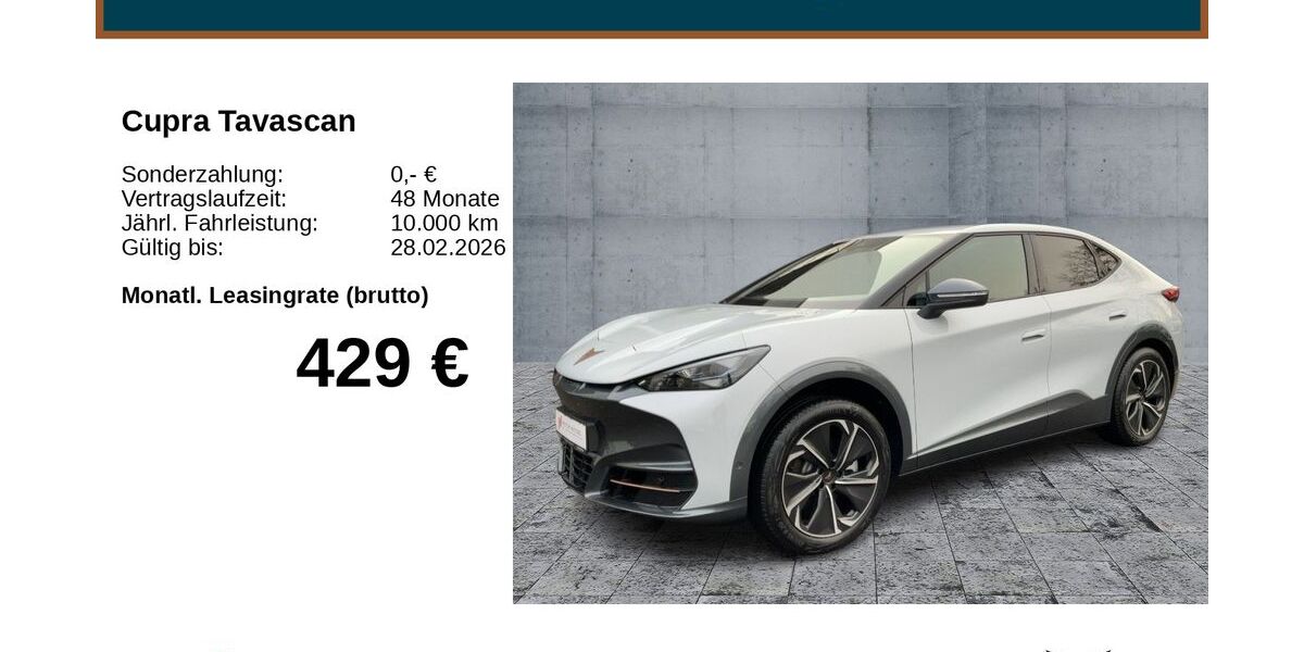 Cupra Tavascan 2.000 km 44.990 &euro; Scheßlitz 96110
