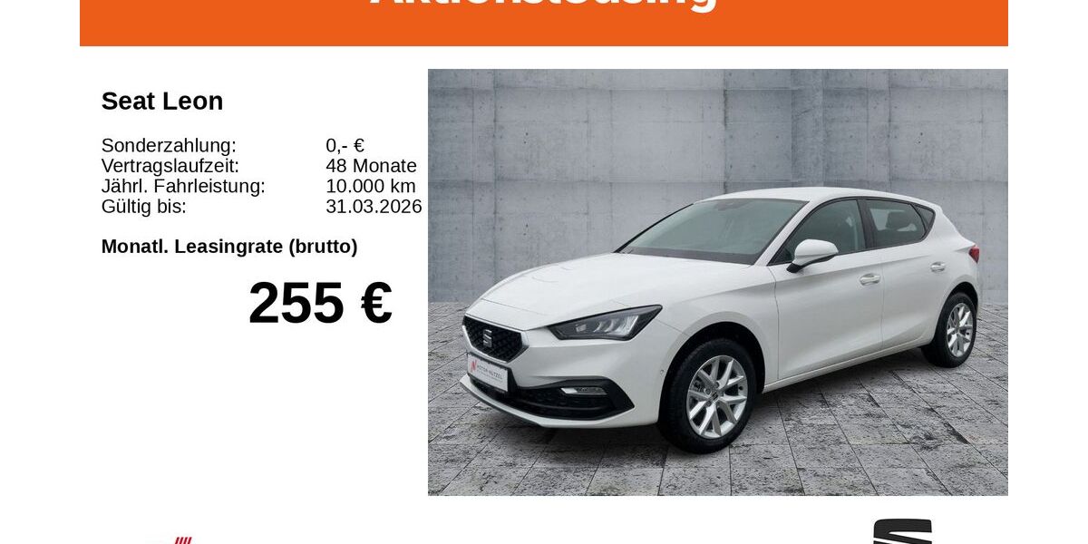 Seat Leon 1.600 km 29.590 &euro; Bayreuth 95448