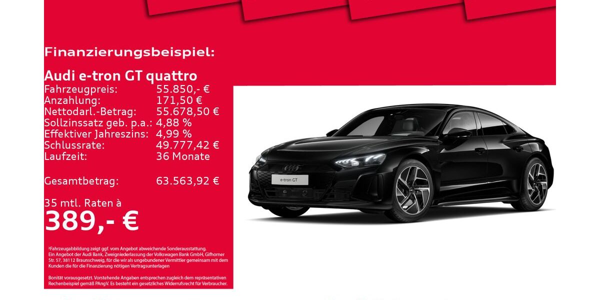 Audi e-tron GT 39.948 km 55.950 &euro; Hannover 30179