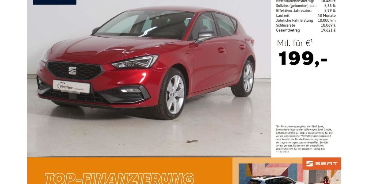 Seat Leon 38.302 km 20.480 &euro; Amberg 92224
