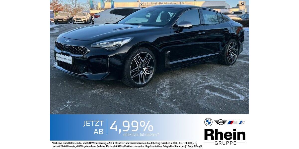 Kia Stinger 94.334 km 36.790 &euro; Hof 95032