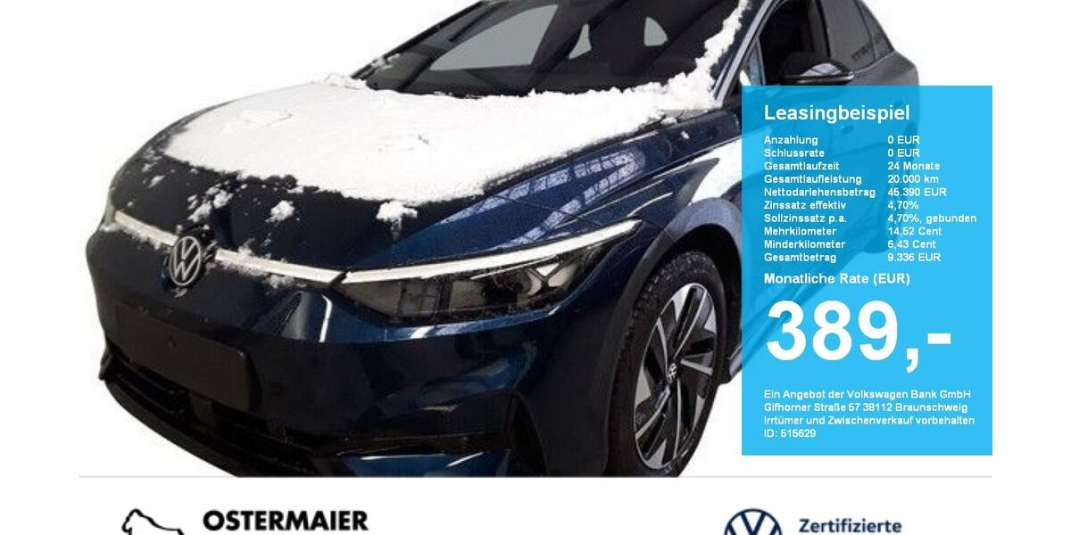 VW ID.7 8.190 km 45.390 &euro; Vilsbiburg 84137