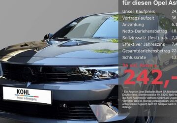 Opel Astra 9.800 km 24.790 &euro; Aachen 52078