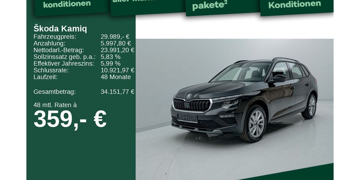 Skoda Kamiq 15.000 km 28.489 &euro; Berlin 13088