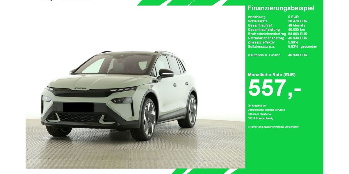 Skoda Elroq 17.500 km 45.930 &euro; Oelde (Stromberg) 59302