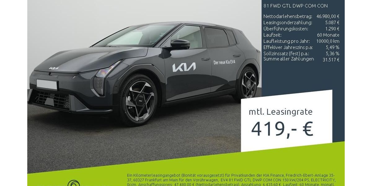 Kia EV4 5.900 km 45.980 &euro; Bocholt 46395