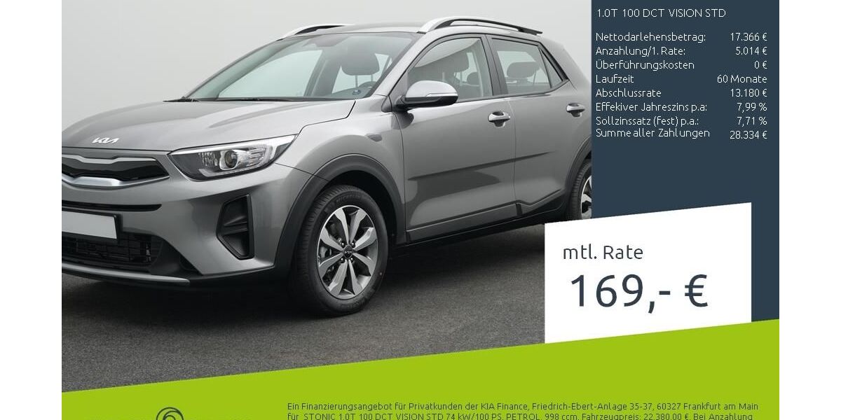 Kia Stonic 4.980 km 21.480 &euro; Münster - Amelsbüren 48163