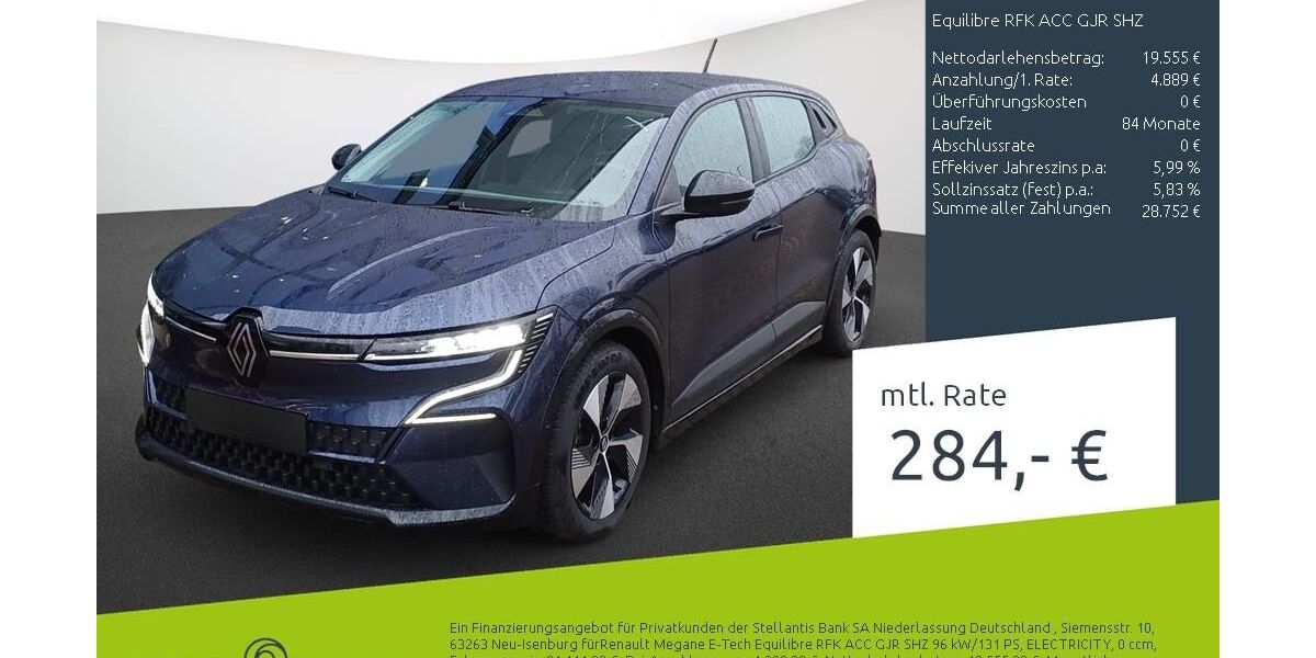 Renault Megane 34.180 km 24.494 &euro; Borken 46325