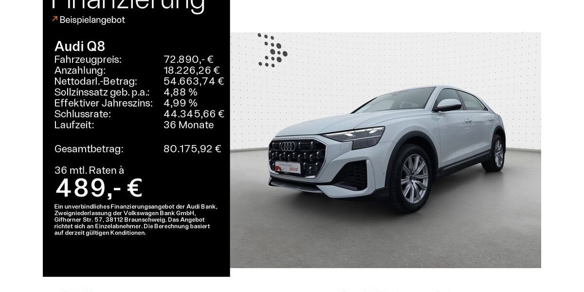 Audi Q8 13.879 km 72.890 &euro; Oberursel 61440