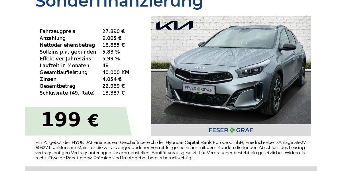 Kia XCeed 7.180 km 27.890 &euro; Roth 91154