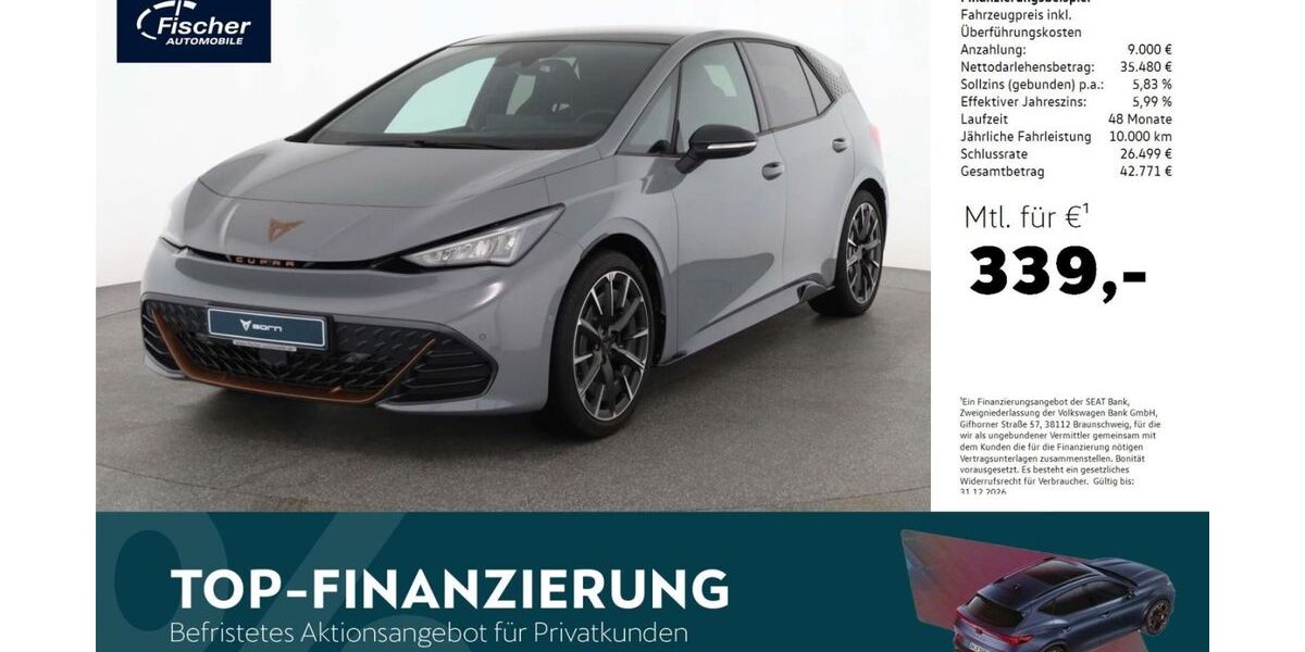 Cupra Born 1.500 km 44.480 &euro; Amberg 92224