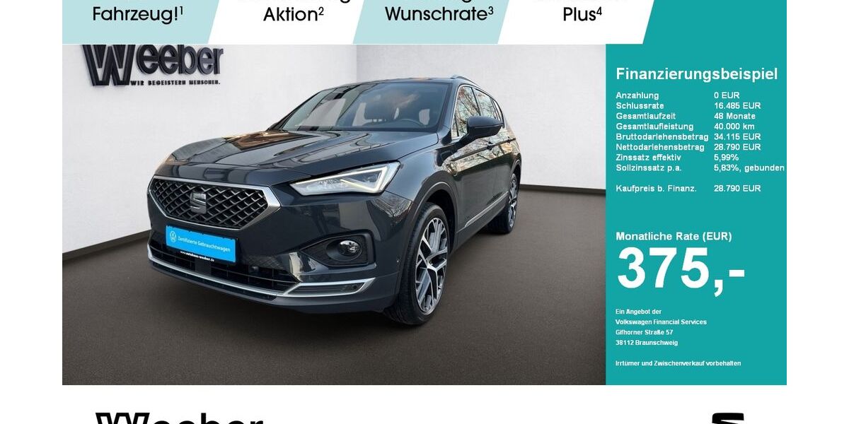 Seat Tarraco 53.623 km 28.490 &euro; Herrenberg 71083