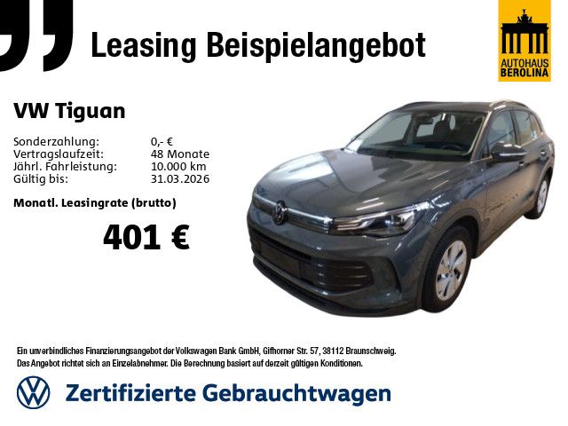 VW Tiguan 14.029 km 34.310 &euro; Berlin 10709