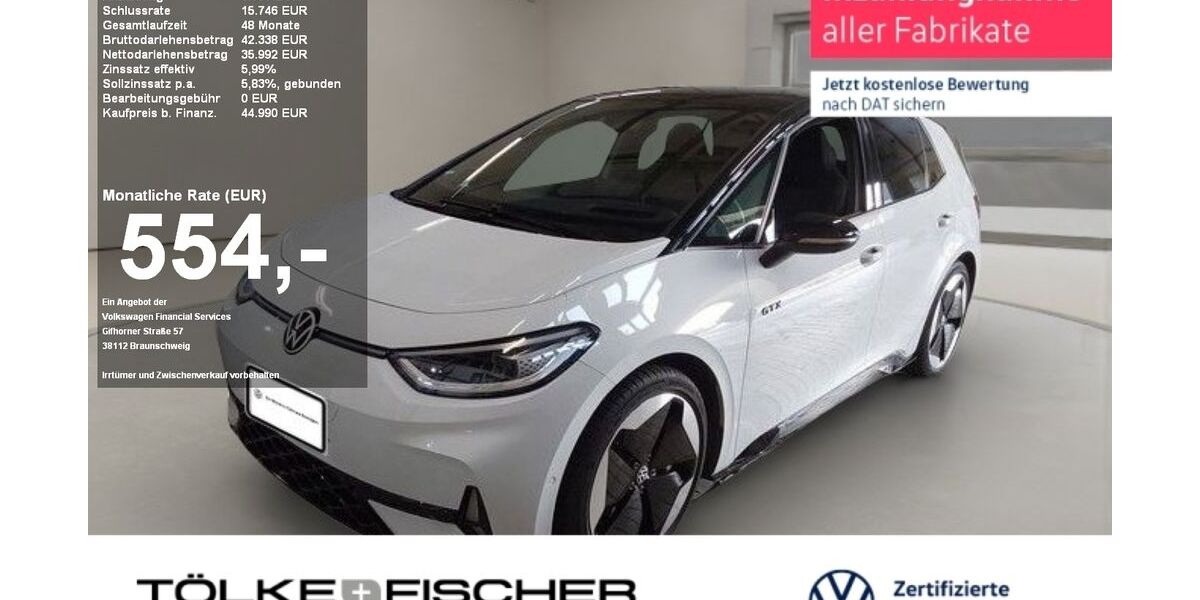 VW ID.3 8.915 km 44.990 &euro; Krefeld 47805
