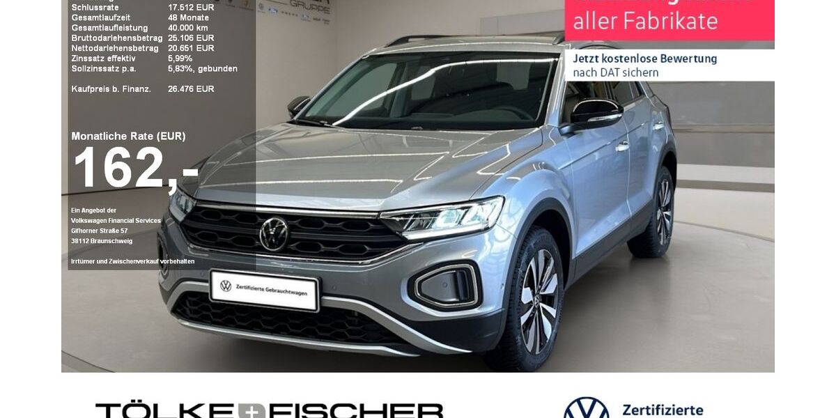 VW T-Roc 6.340 km 25.876 &euro; Krefeld 47805