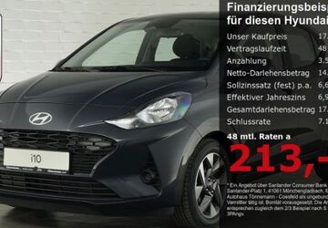 Hyundai i10 7.035 km 16.624 &euro; Coesfeld 48653