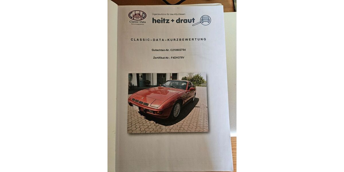 Porsche 924 46.000 km 19.900 &euro; Frankenstein 67468