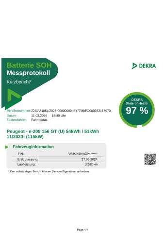 Peugeot 208 12.600 km 27.800 &euro; Traunstein 83278