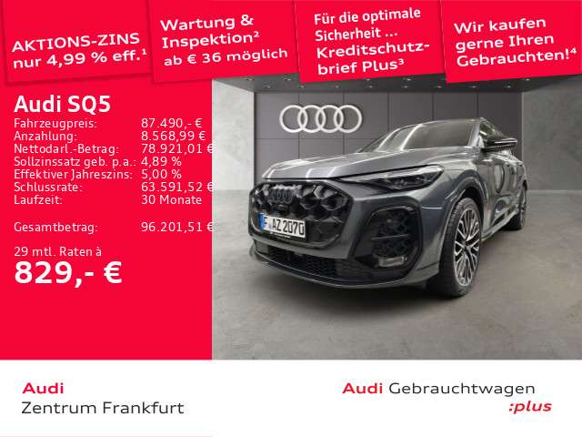 Audi SQ5 9.900 km 86.791 &euro; Frankfurt 60314