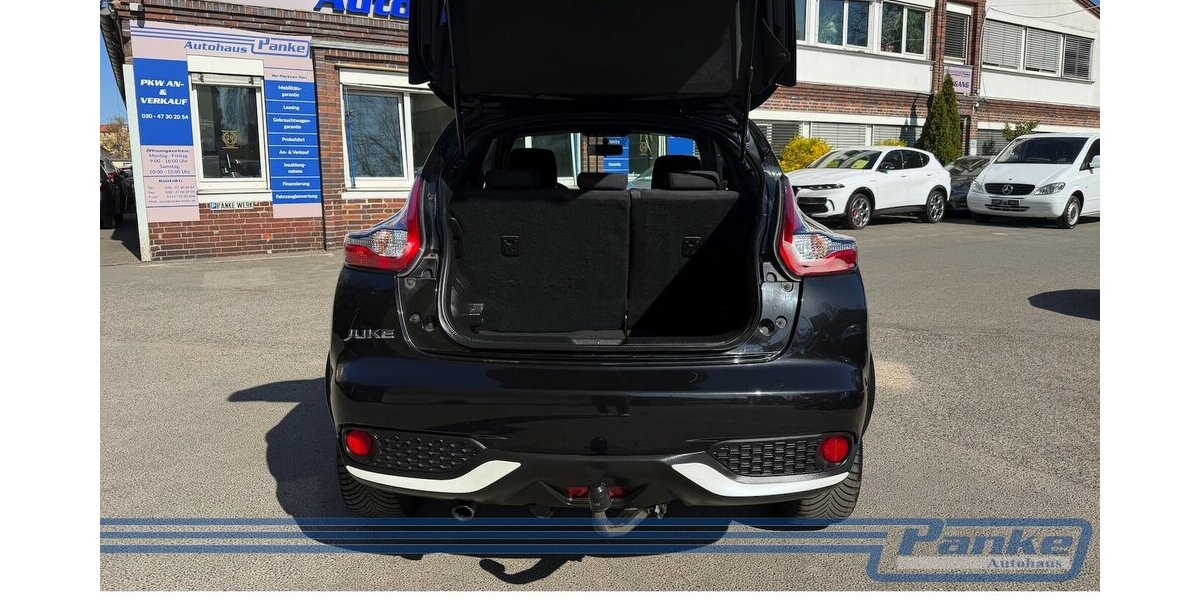 Nissan Juke Acenta*Pano*Navi*Tempo*R-cam+360*AHK 90.071 km 8.990 &euro; Berlin 13187