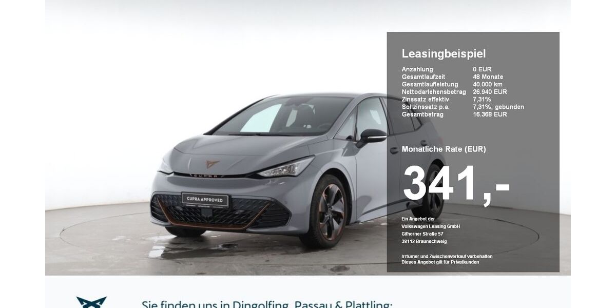 Cupra Born 21.078 km 26.940 &euro; Plattling 94447