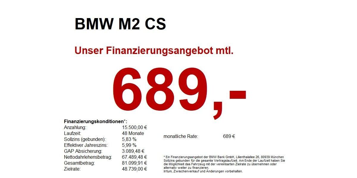 BMW M2 8.583 km 79.870 &euro; Marktsteft 97342