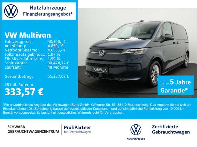 VW T7 Multivan 20.000 km 48.390 &euro; Gersthofen 86368