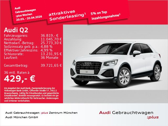 Audi Q2 11.469 km 36.819 &euro; Eching 85386